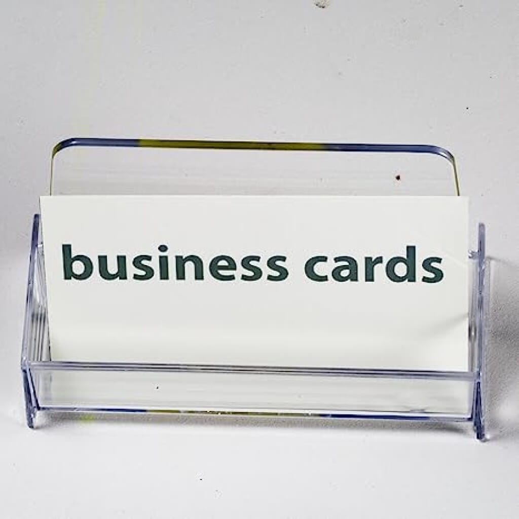 business card holder for desk 2023